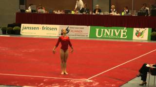 Aliya Mustafina FX  2010 NEDRUSESPSWE [upl. by Mauricio]