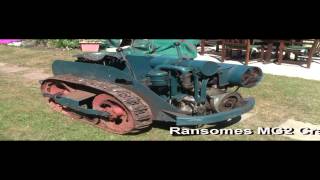 Ransomes MG2 Crawler [upl. by Enilehcim54]