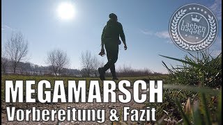 Megamarsch  100km in 24 Stunden  Vorbereitung amp Fazit [upl. by Masson980]