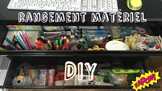 Rangement matériel DIY pour mini budget┃Reva ytb [upl. by Cissiee]