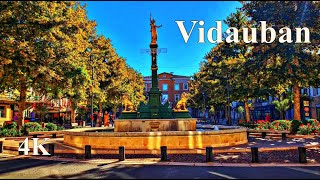 VIDAUBAN🌞Ville du Var  Visite des villes et villages Français 4K [upl. by Guido]