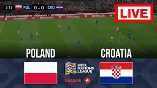 🔴 NA ŻYWO  Polska vs Chorwacja  Liga Narodów UEFA 2024  Mecz na żywo już dziś [upl. by Thaxter362]