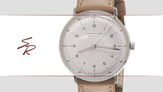 Junghans Max Bill Handaufzug 34mm 027370102 [upl. by Latt605]