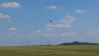 AH64E over the Middle Wallop [upl. by Simaj]