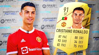 5 Footballers ANGRY at their NEW FIFA 22 Ratings Ronaldo Mbappe amp More [upl. by Arakihc]