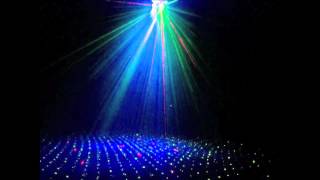 lightmaXX GALAXY Lounge FX Firefly Laser mit blauer LED [upl. by Neerom964]