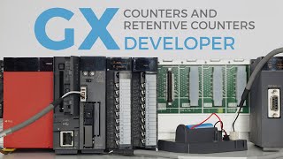 Mitsubishi GxDeveloper Counters Retentive Counters and the Reset Instruction [upl. by Daniell602]