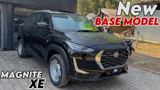 2024 MAGNITE XE BASE MODEL BLACK COLOUR 🖤 NISSAN MAGNITE Base model ₹599 Lakh REVIEW [upl. by Roinuj]