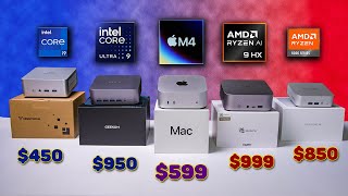 M4 Mac Mini vs Intel and AMD Flagships – Its Not Even Close [upl. by Hepza]