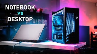 Gaming Notebook vs Desktop  Is There A WINNER [upl. by Steep]