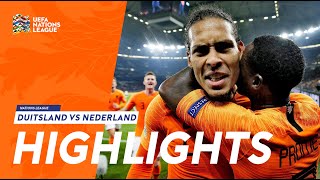 Highlights Duitsland  Nederland 19112018 Nations League [upl. by Saxe]