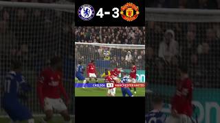 CHELSEA vs MANCHESTER UNITED  premier league match highlights [upl. by Atsyrt]