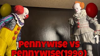 Stop motion video  pennywise vs pennywise 1990 [upl. by Enninaej510]