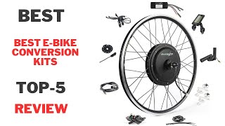 Top5 Best E Bike Conversion Kits 2024  Best Products Review [upl. by Rollecnahc]