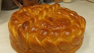 Slavski kolač za početnike posno Br4  Ritual Bread No 4 vegan [upl. by Gorden]