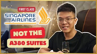 Singapore Airlines First Class Review  SINPVG on B777300ER [upl. by Saduj796]