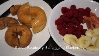 Winchells Donuts with Fresh Fruit and Peppermint Coconut Cream [upl. by Ellertal]