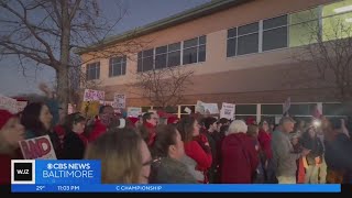 Hundreds call for more funding for Cecil County Public Schools [upl. by Aihsiyt812]