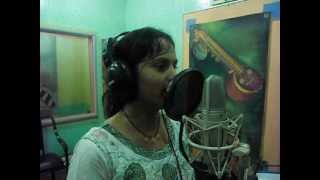 Pammi Bandna Dhiman in rec session Mandran Da nazara [upl. by Zigmund]