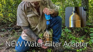 NEW Water Filter Adapter for your Pathfinder Canteen and Bottle sets TO FIT SAWYER MICO AND SQUEEZE [upl. by Zeralda]