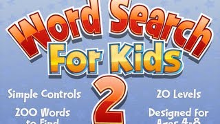 Word Search For Kids 2 [upl. by Isnyl]