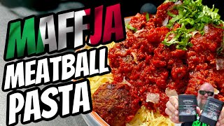 MAFFJA MEATBALL Pasta  030 BBQ [upl. by Rauch949]