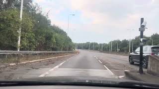 Driving over Humber Bridge England2024 [upl. by Fernas851]