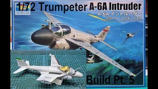 172 Trumpeter A6A Build Pt 5 [upl. by Albric477]