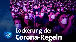 Lockerung der CoronaRegeln BundLänderRunde berät den Stufenplan [upl. by Dagna205]