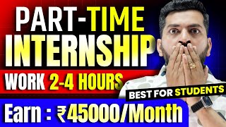 Internshala Part Time Work for Students  Paid Internships 2024  Online Free Internship 2024 [upl. by Attikram]