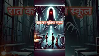 रात का भूतिया स्कूल👹 shorts shortsfeed horrorstories bhootnistory viralvideo [upl. by Hairacaz]