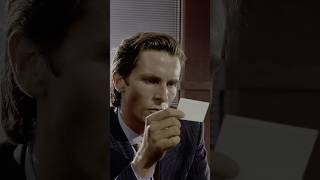 American Psycho Business Card Scene [upl. by Assirek]