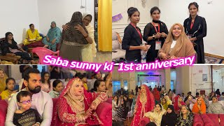 Our 1st wedding Anniversary vlog  1 year of sabasunnykishaadi  Alhamdulillah🤲🏽Ma sha Allah [upl. by Colman]