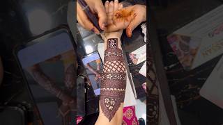 Bridal mehndi  ✨🫶🏻 signature work hassanmehndiexpert mehndi [upl. by White482]