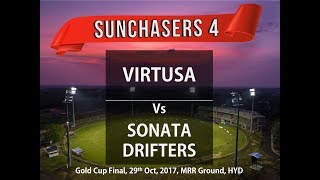 Sunchasers 4  Gold Cup Final  29th Oct 17  VIRTUSA vs SONATA [upl. by Barcroft]