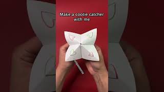 How to fold a fortune teller 🐞  tutorial [upl. by Aknahs926]