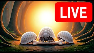 Live Stream  Isopods grazing on a Yellow Pepper [upl. by Ileane]