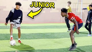 I Played Football with Ronaldo Jr [upl. by Wilfreda]