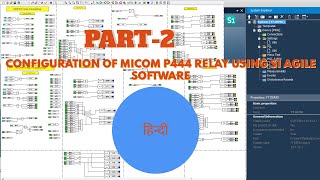 Part2 MICOM P444 Relay Configuration  How to Create PSL in MICOM Relay  Step by Step PSL [upl. by Anayit908]