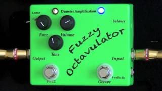 Demeter Amplification Fuzzy Octavulator Review  BestGuitarEffectscom [upl. by Jada]