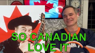 American Reacts  Stomping Tom Connors The Hockey Song [upl. by Nylidnarb]