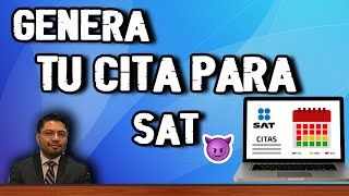 ¿Cómo sacar una cita para el SAT FIRMA ELECTRONICA [upl. by Intisar884]