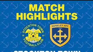 HIGHLIGHTS  Stockton Town 31 Guiseley AFC [upl. by Eelyak]