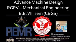 Lecture 1 Tribology in DesignRGPV Advance Machine Design Friction Wear Lubrication [upl. by Ellehcram]