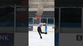 Layback spin 🤍 music figureskater figureskating iceskating [upl. by Vin138]