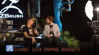 Official ZBrush Summit Interview Raphael Grassetti [upl. by Awahsoj]