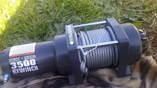 Biohazard Honda Rancher 420 build Badlands 3500 Winch install [upl. by Bilac]