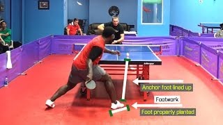 The Perfect Forehand Loop HD [upl. by Ecyarg697]