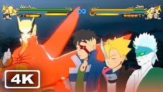 All Team Ultimate Jutsus 4K 60fps  Naruto Storm Connections [upl. by Hcirdla]