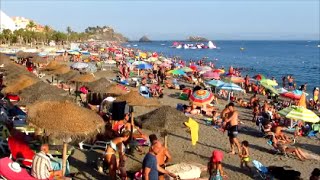 Playa de San Cristóbal en Almuñécar [upl. by Garzon]